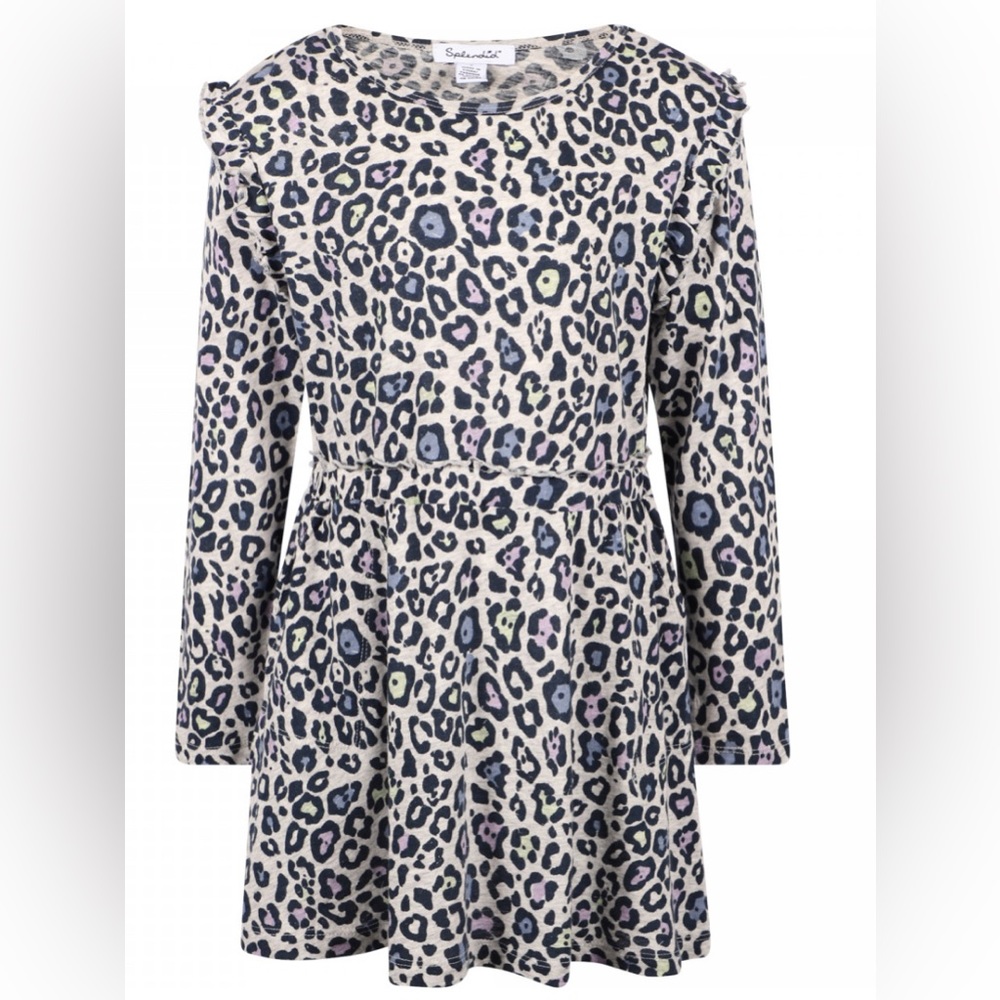 SPLENDID colorful leopard dress